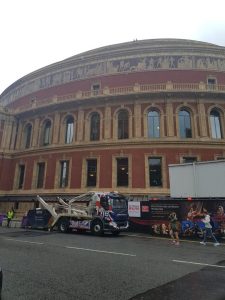 NJB Recycling delivering skip in London